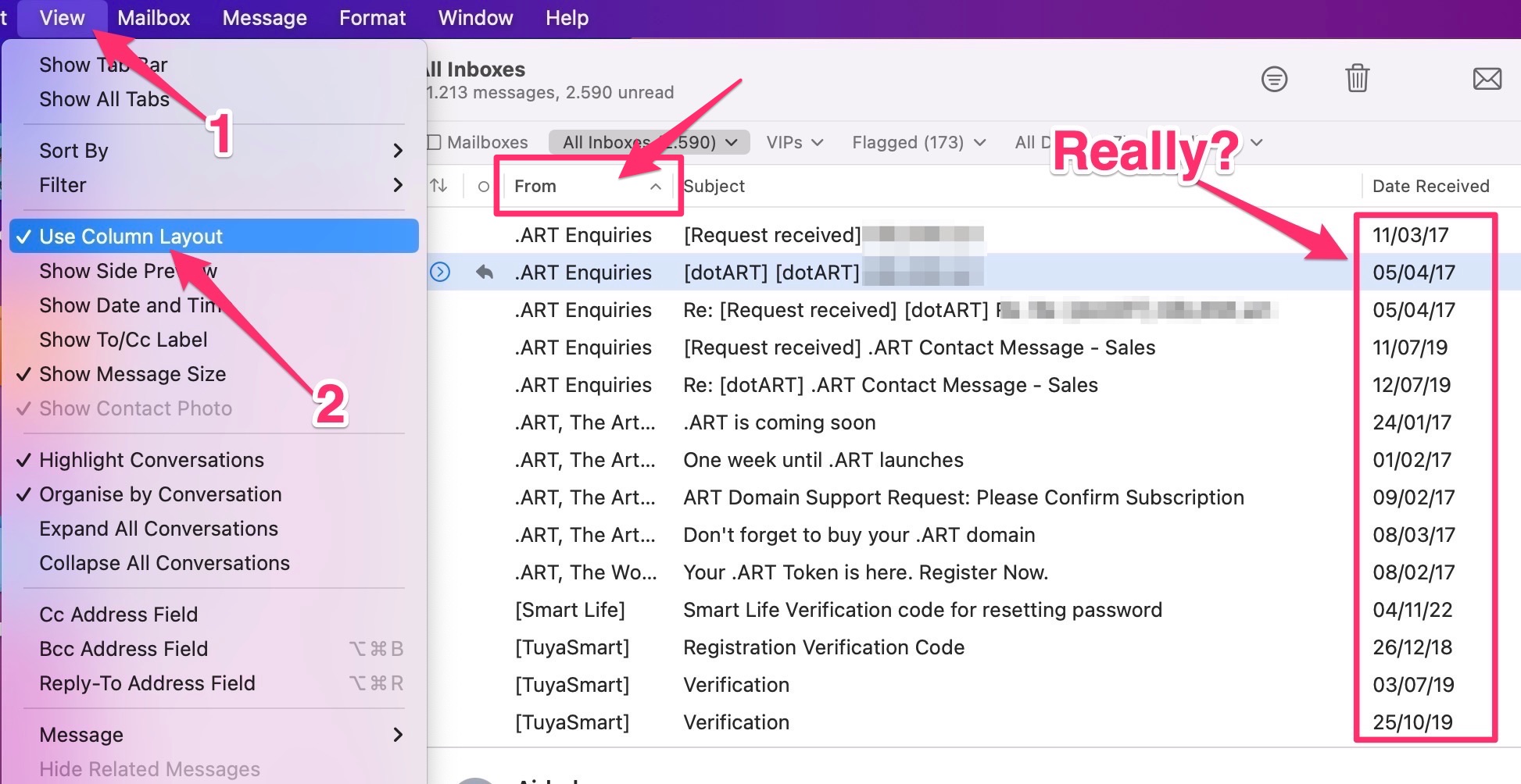 Apple Mail How to Group Emails by Sender Apple Community