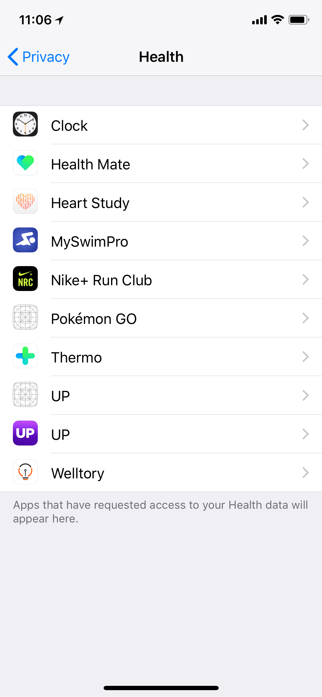 Health app stopped getting data from othe… Apple Community