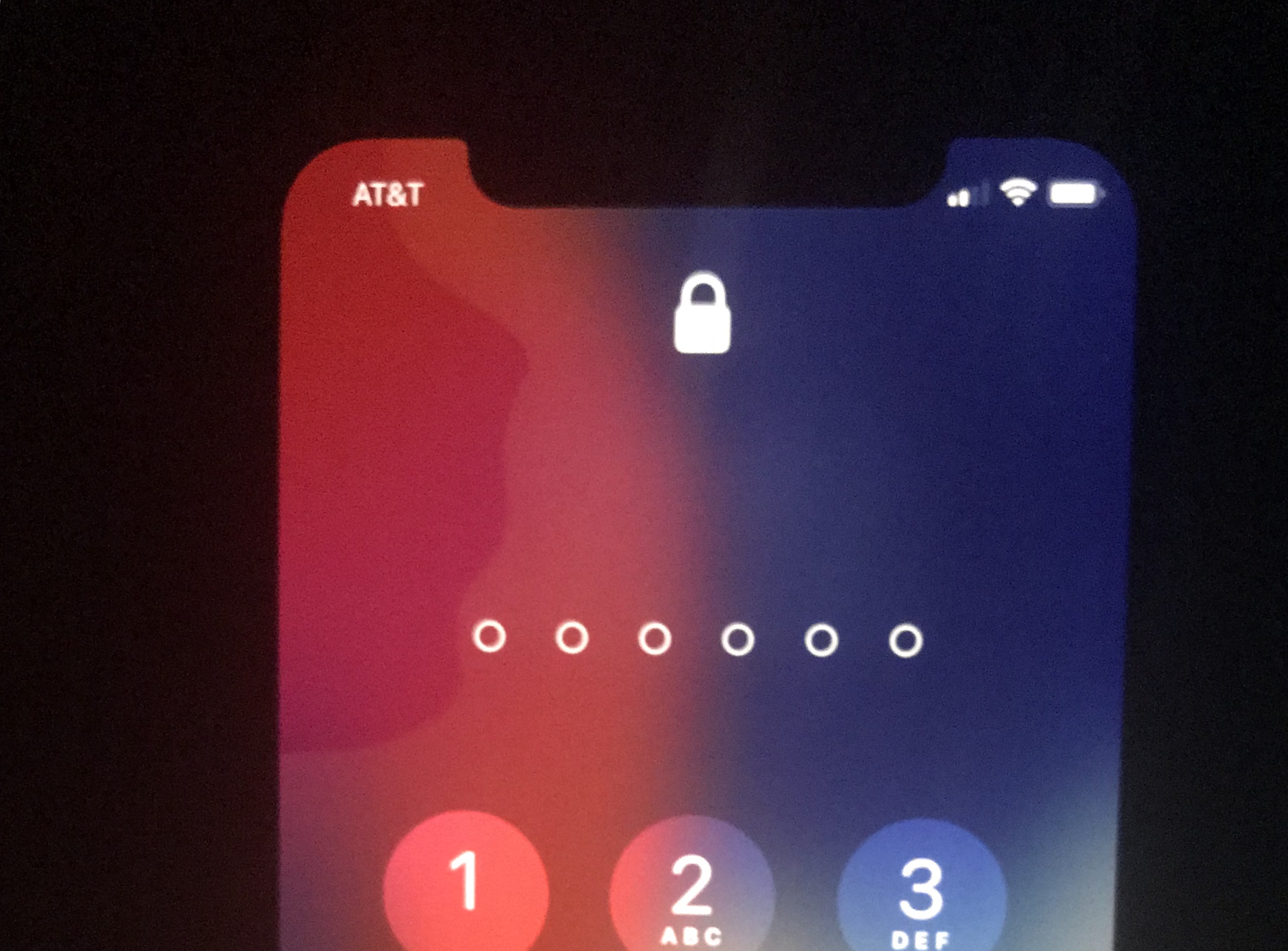 My Iphone X screen has this shadow on the… Apple Community