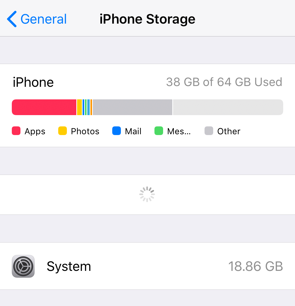 "System Storage" is 18GB on new iPhone X Apple Community