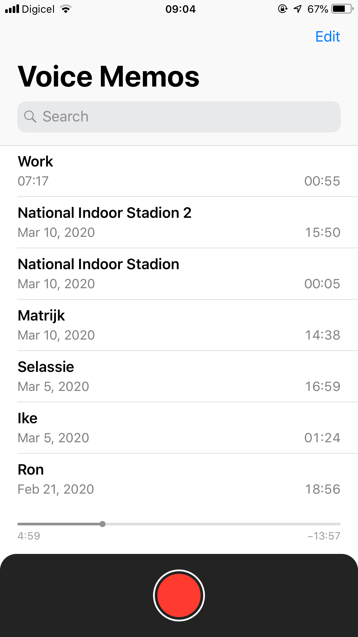 Unsaved voice memo Apple Community