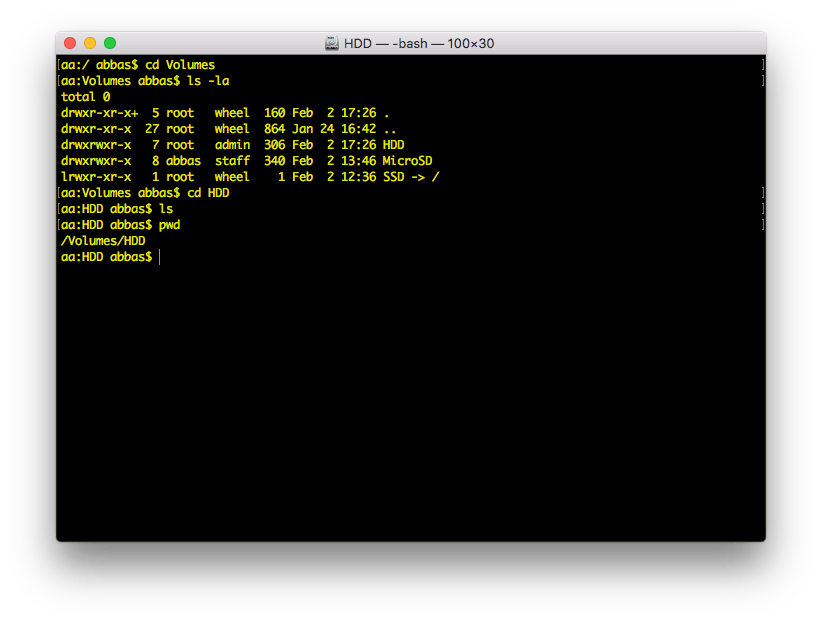 How to access disk in terminal Apple Community