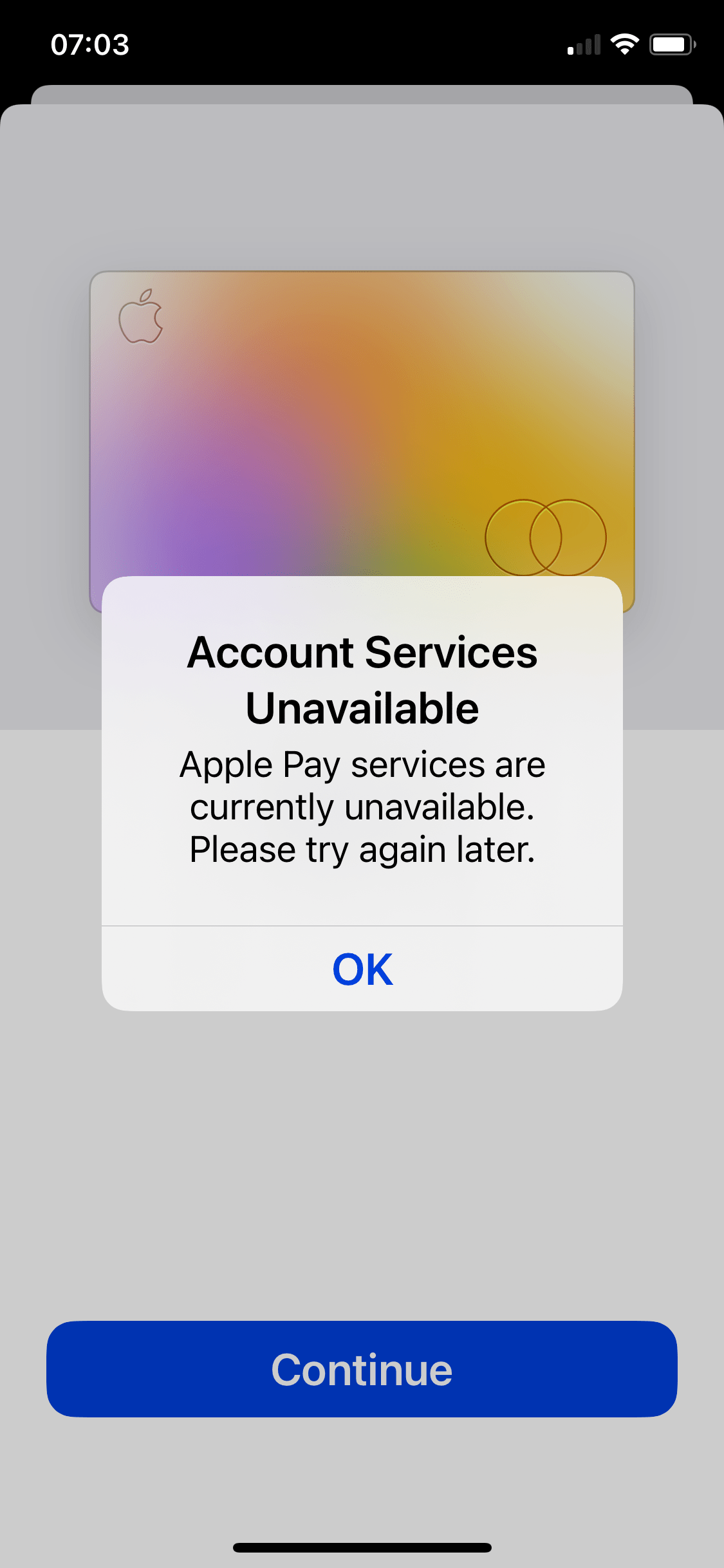 I cannot see my apple card in the wallet … Apple Community