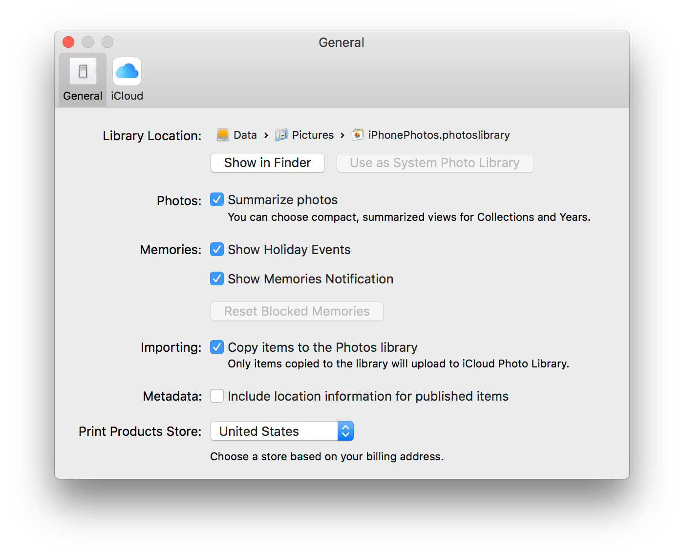 use as system photo library grayed out caseysilverstein