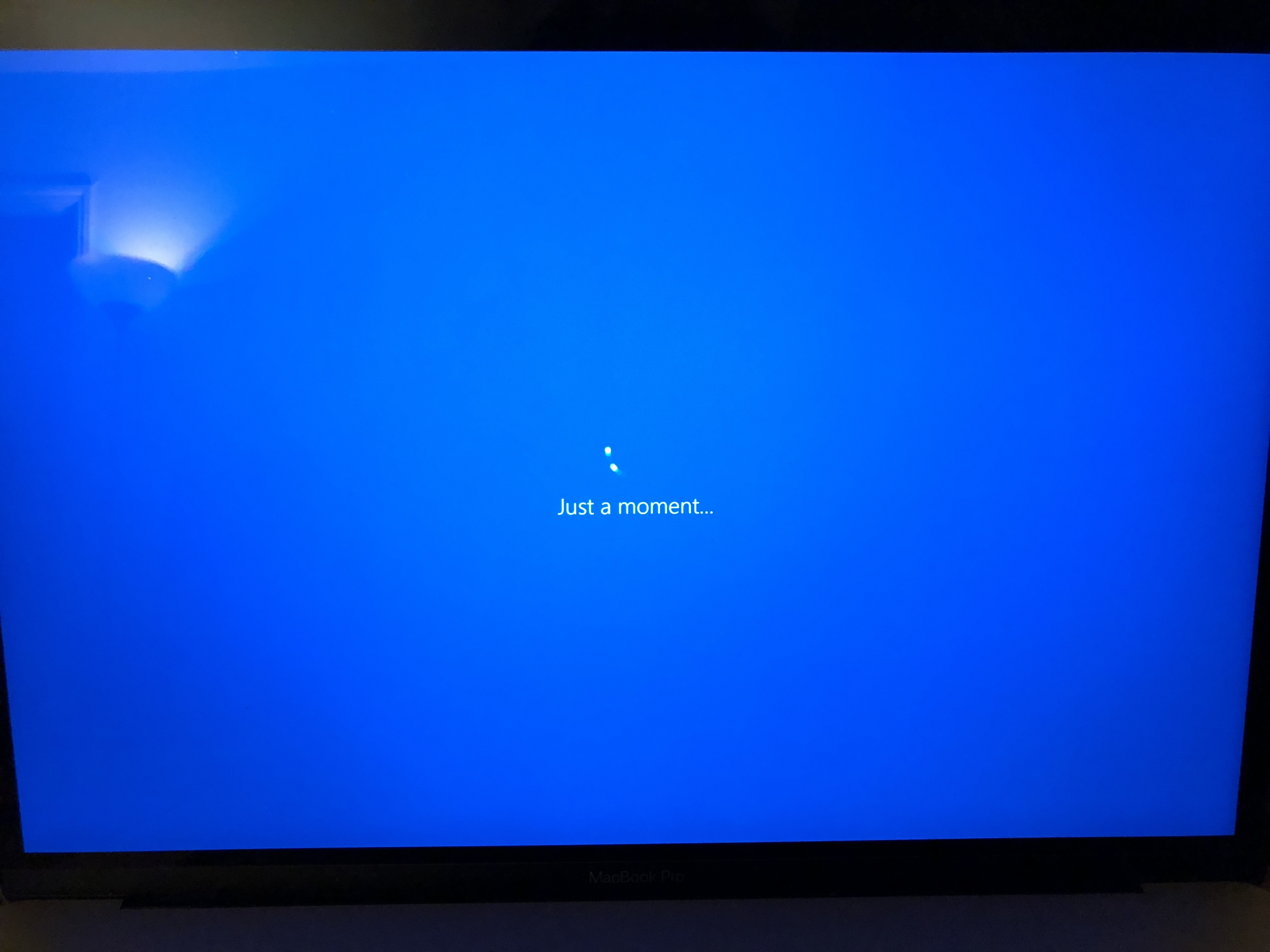 Windows Just A Moment So i have an issue where just a moment. just