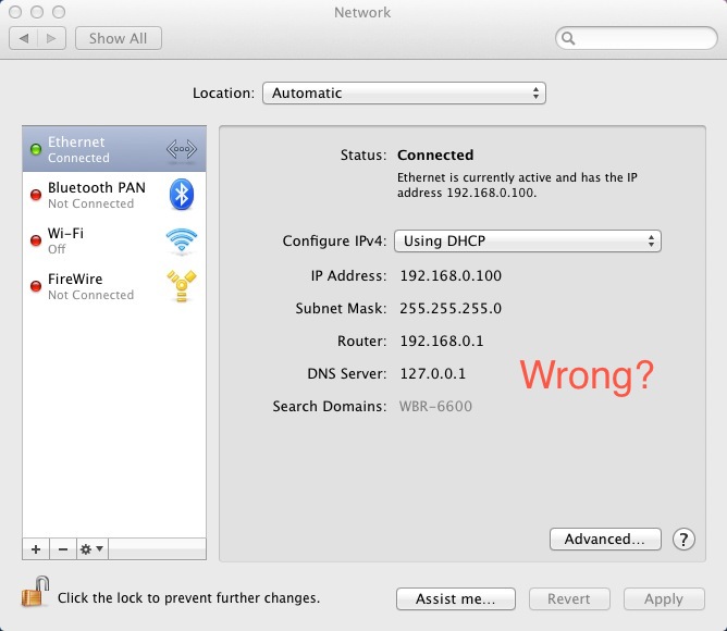 DNS Server Settings Apple Community