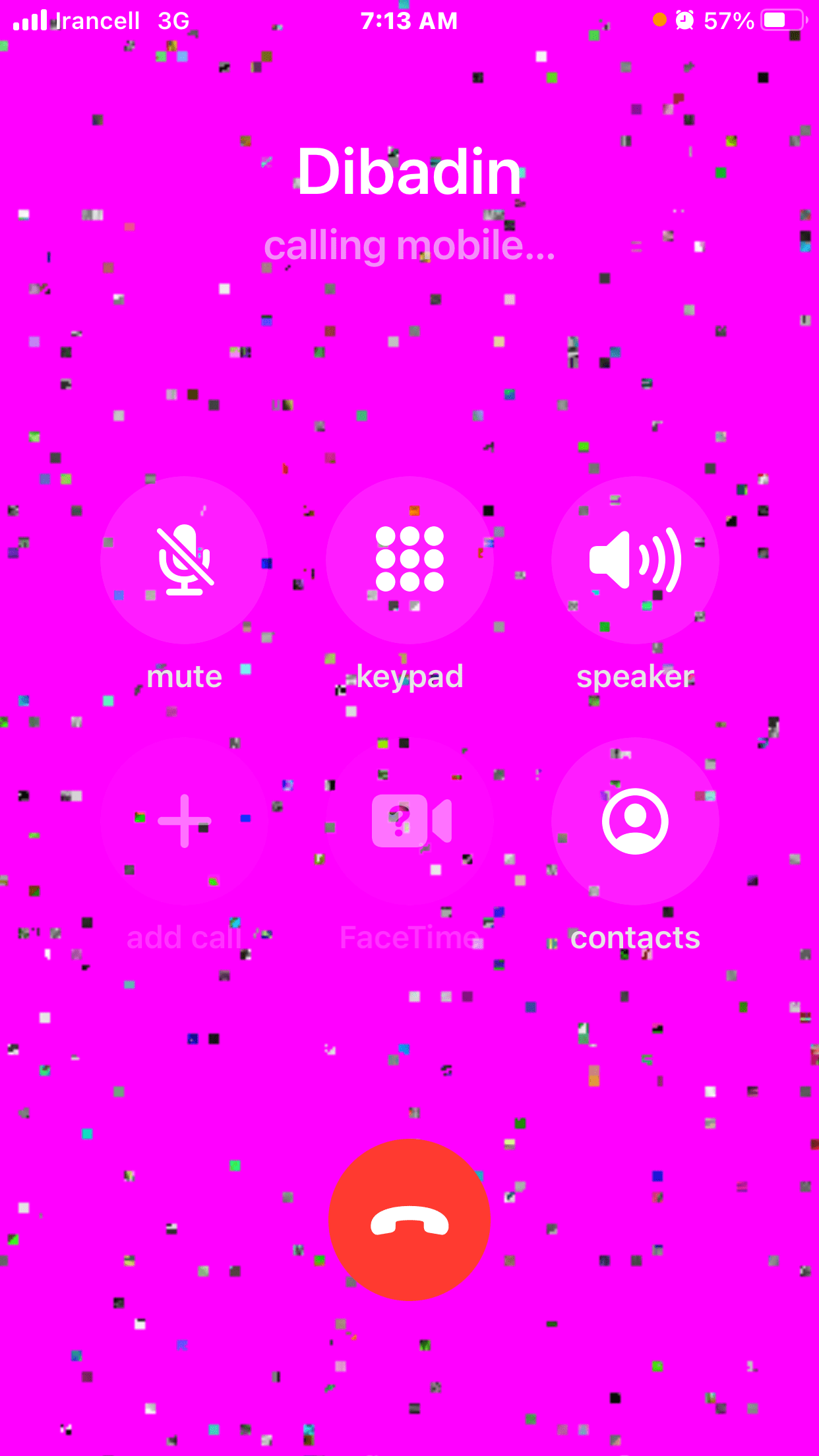 iOS 15.5 turned pink screen Apple Community