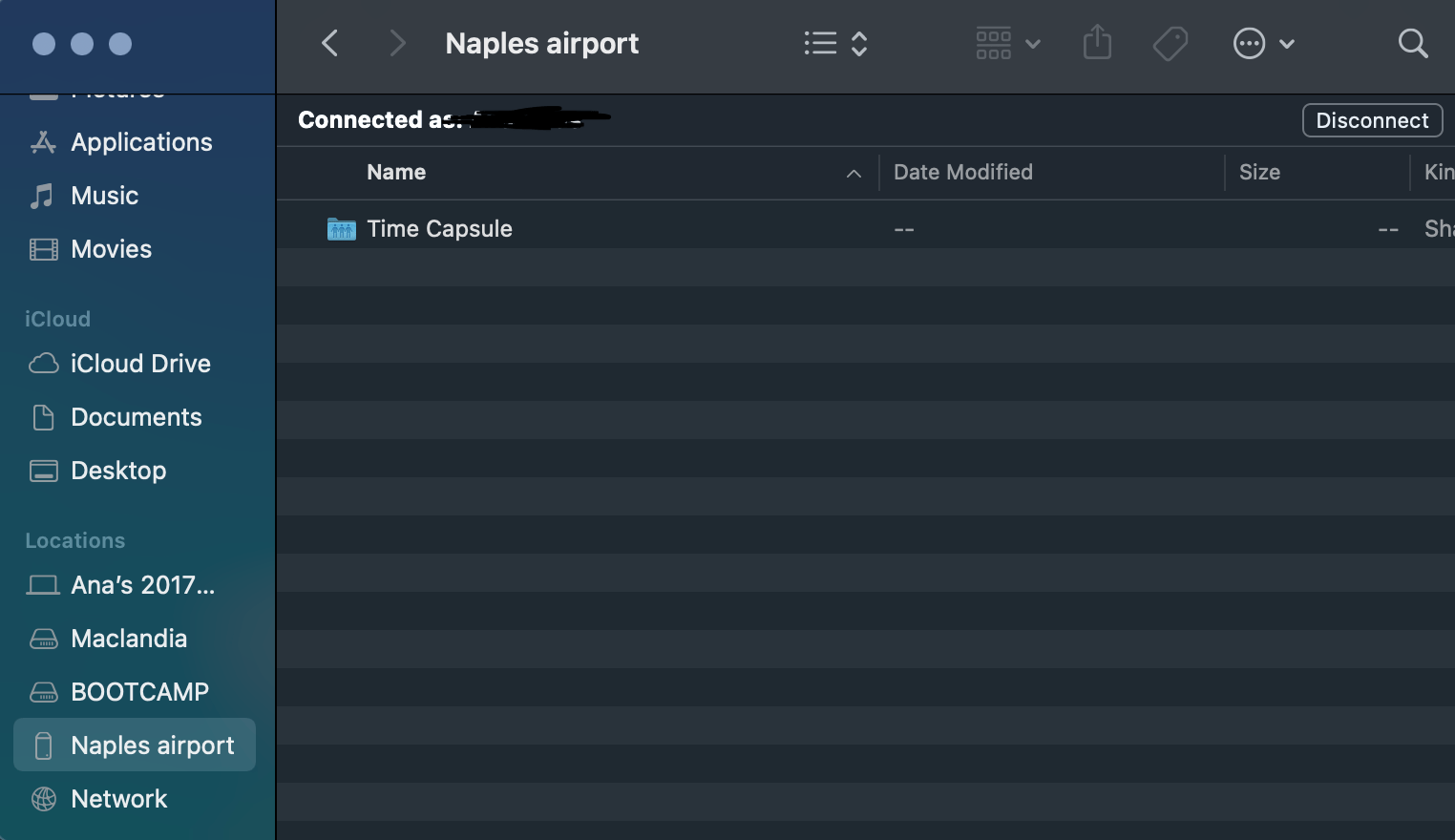 Time Capsule Password Error Apple Community