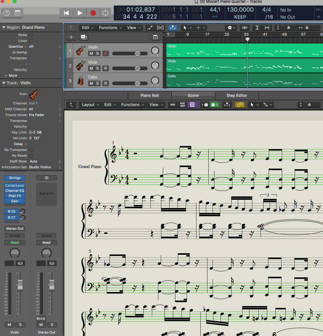 Logic Pro X Score Editor Help! Apple Community