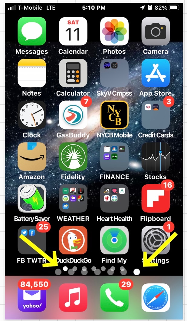 What do the small dots on the bottom of m… Apple Community