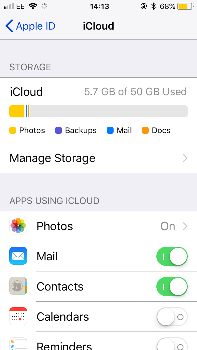 Bought More Storage but Still Says it’s f… Apple Community