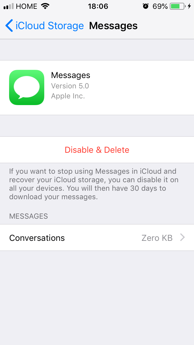 “Downloading messages from iCloud” no pro… Apple Community