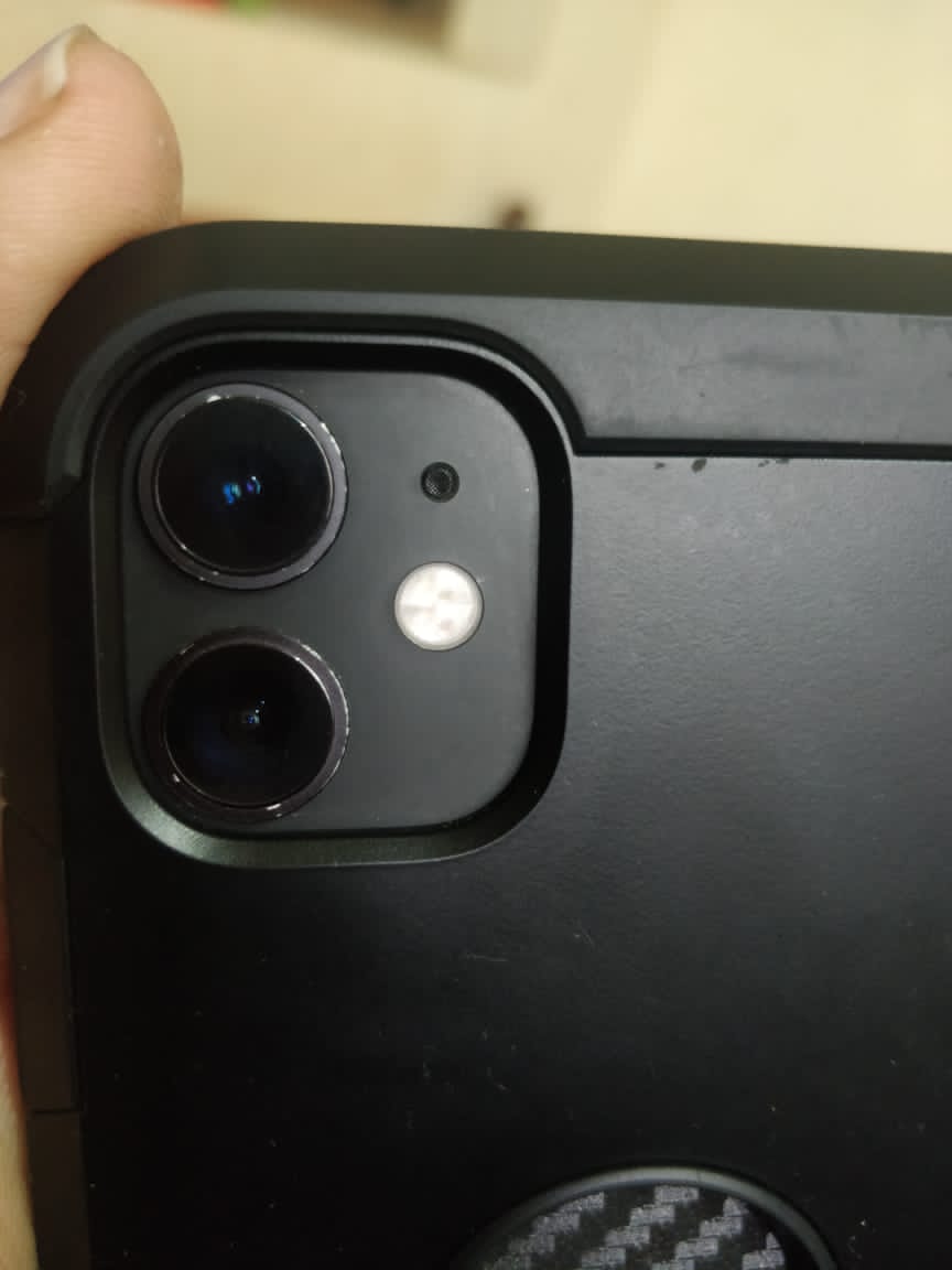 Iphone 11 camera ring paint chipping Apple Community