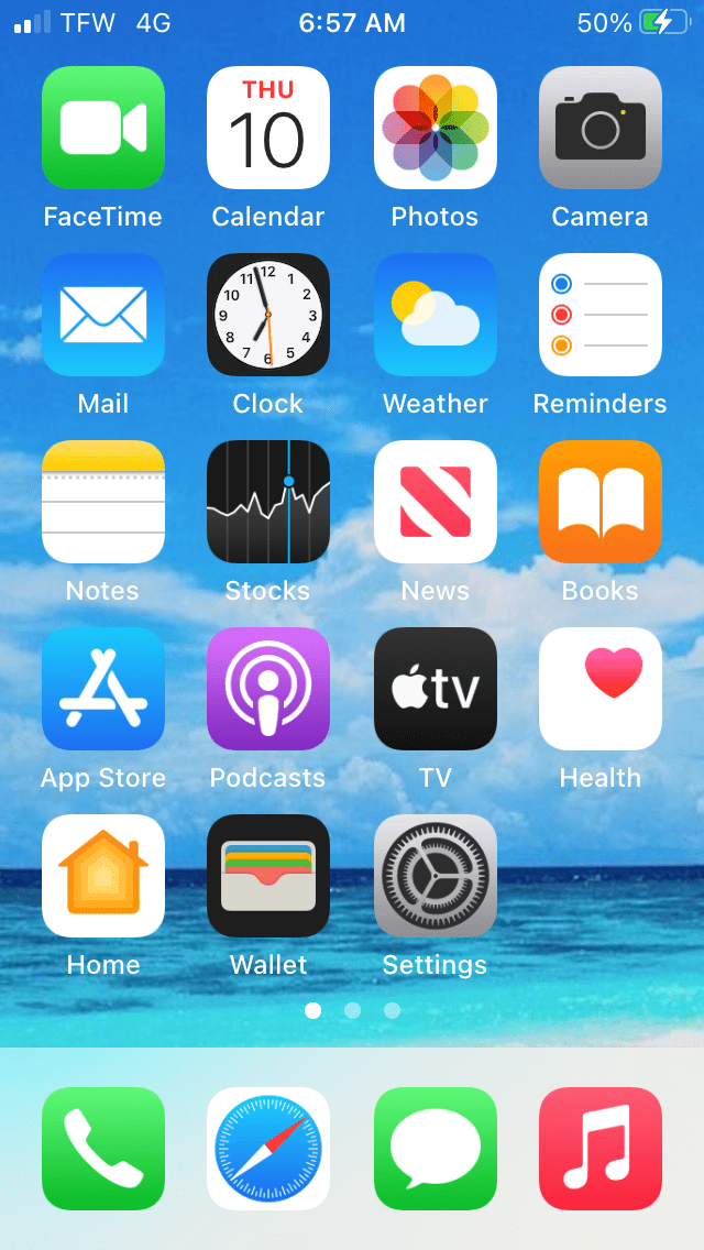 Missing stock app icon on iPhone se Apple Community