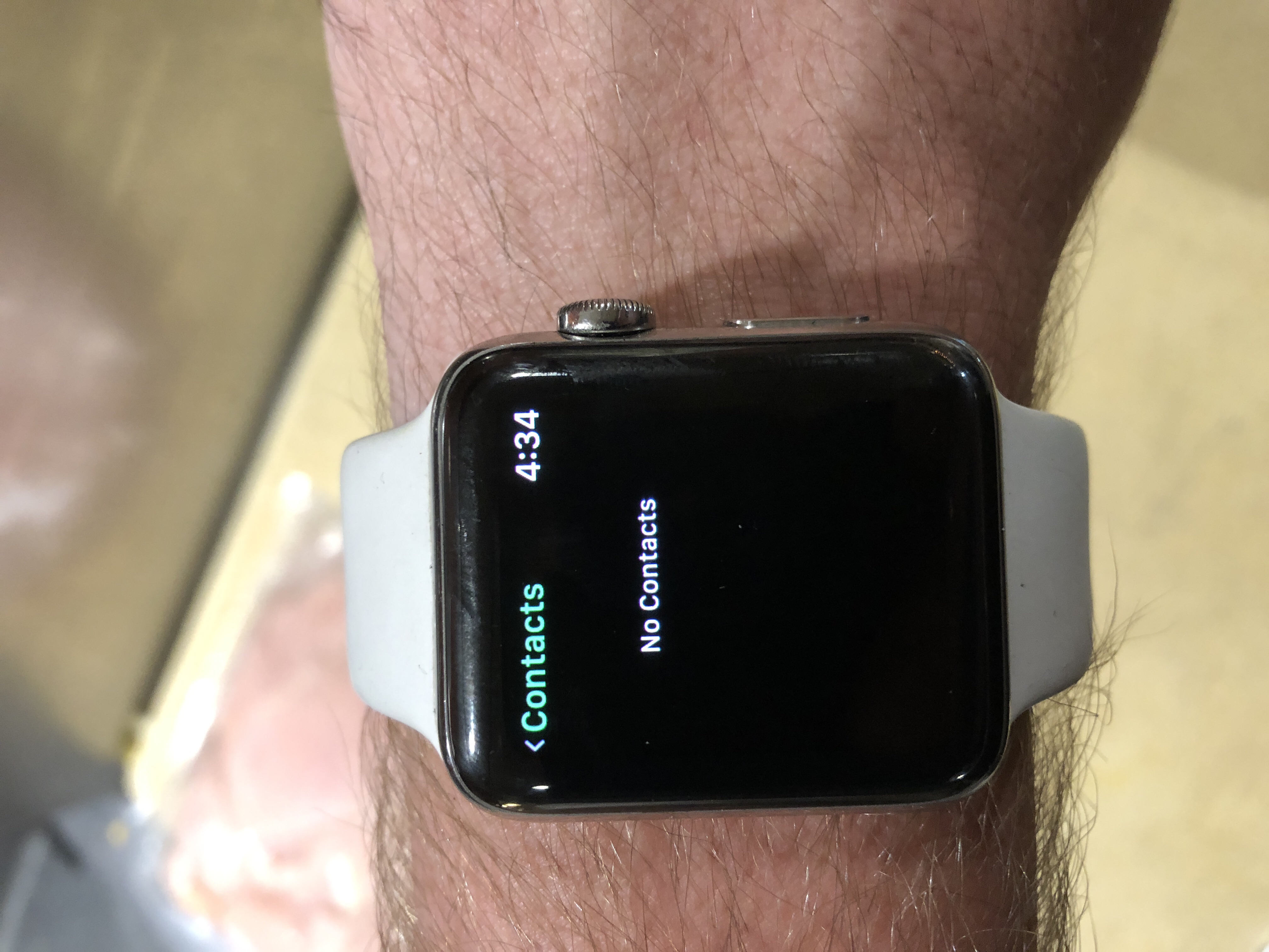 Apple Watch lost contacts Apple Community