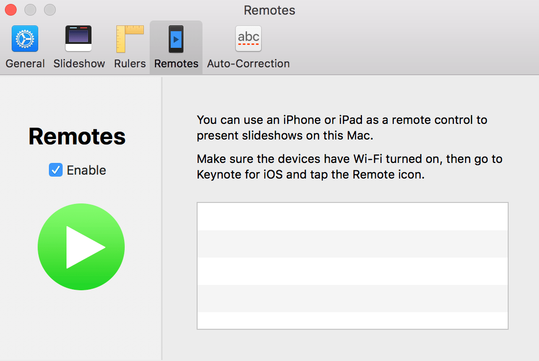 keynote remote control relink Apple Community