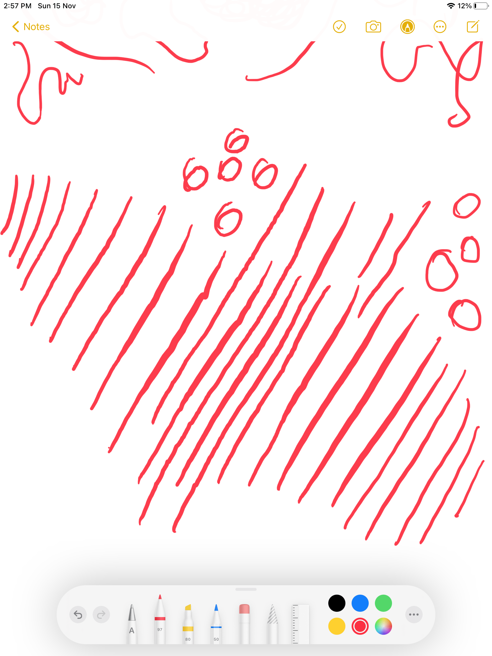 Apple Pencil making wavy lines/ breaking … Apple Community