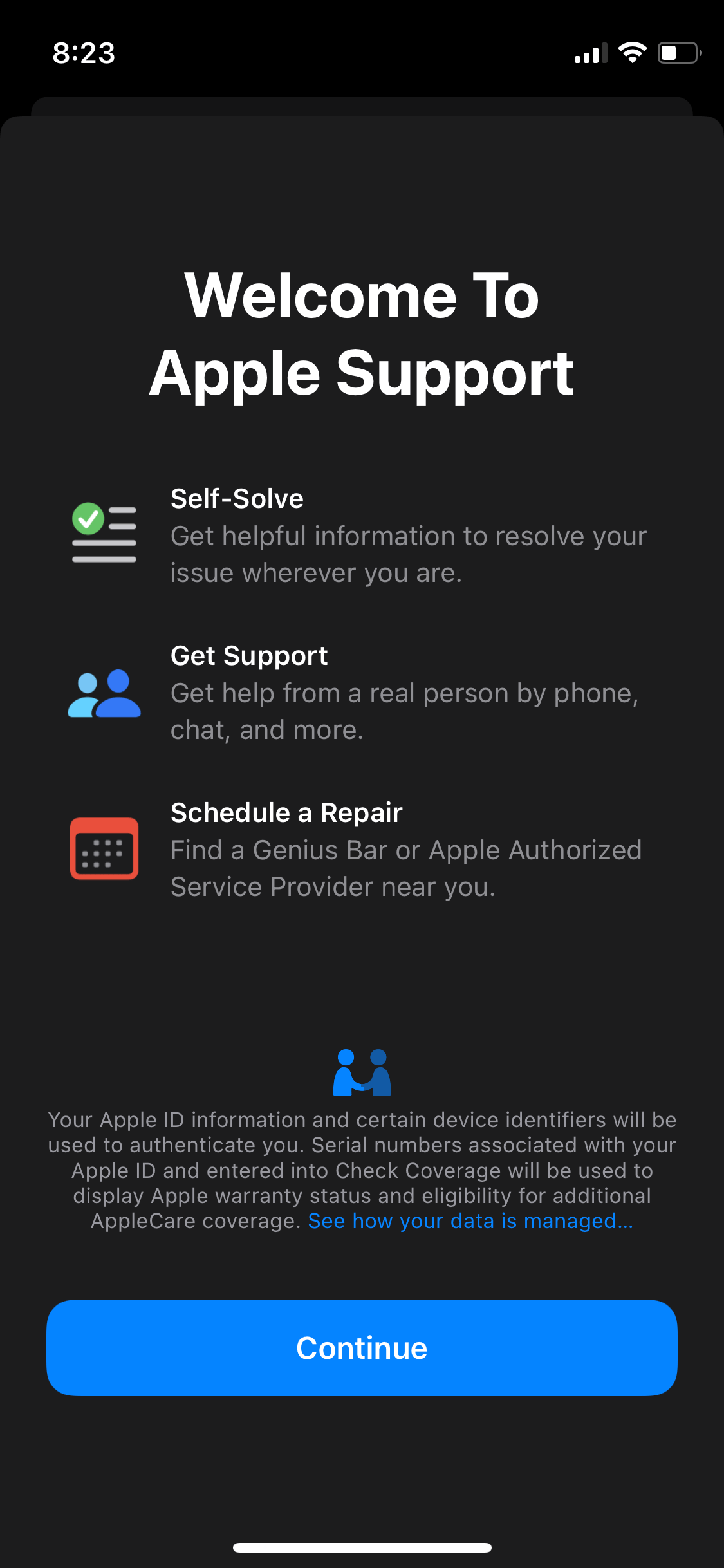 Apple support application Apple Community