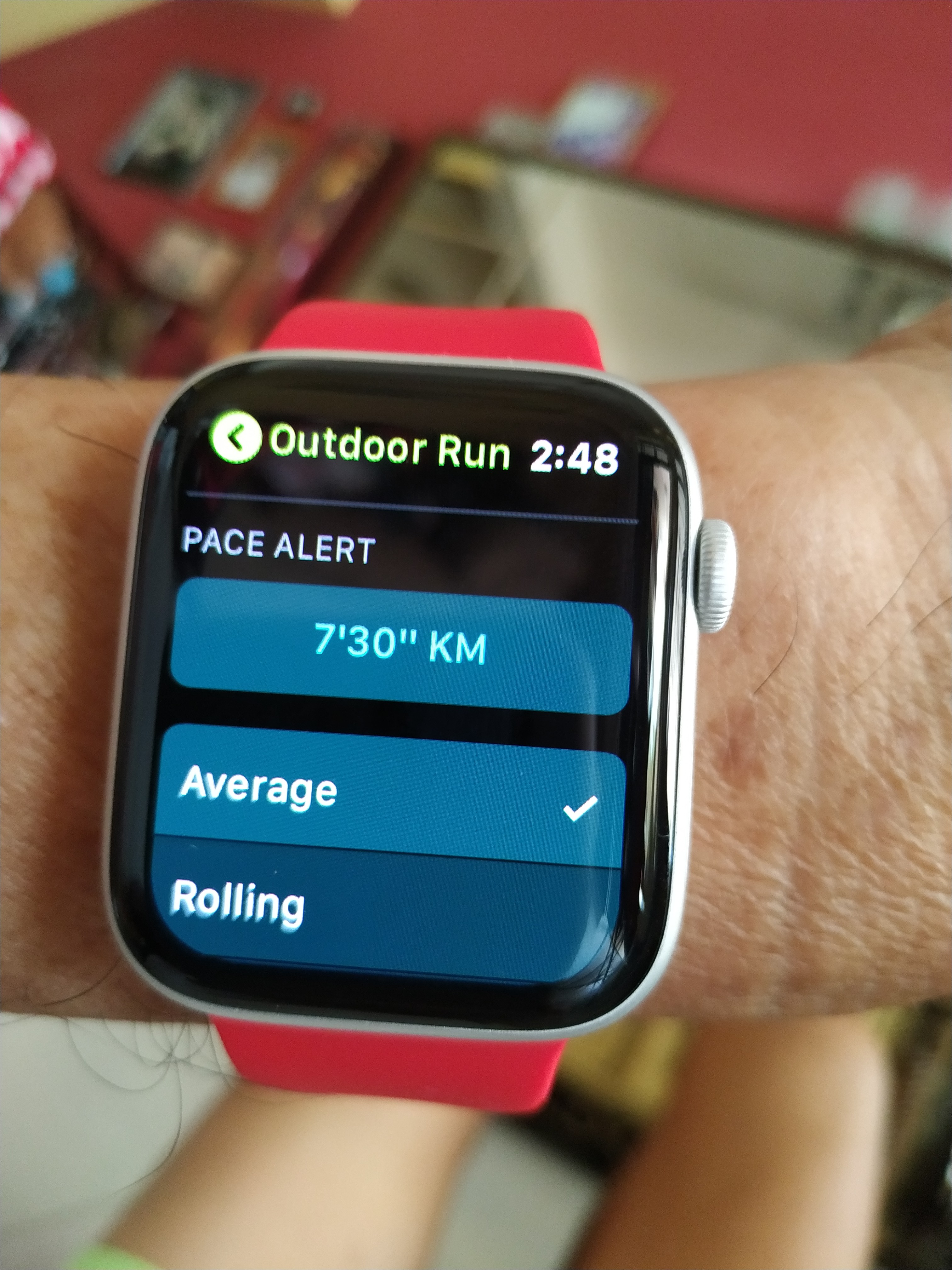 How to increase the pace setting alert? Apple Community