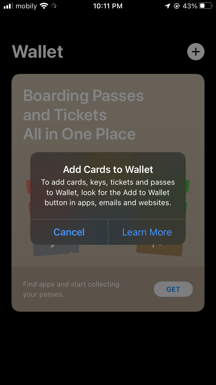 How to add card Apple Community