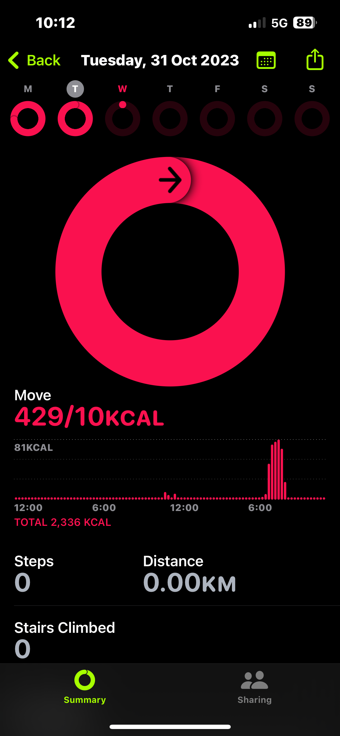 Bug in fitness app Apple Community
