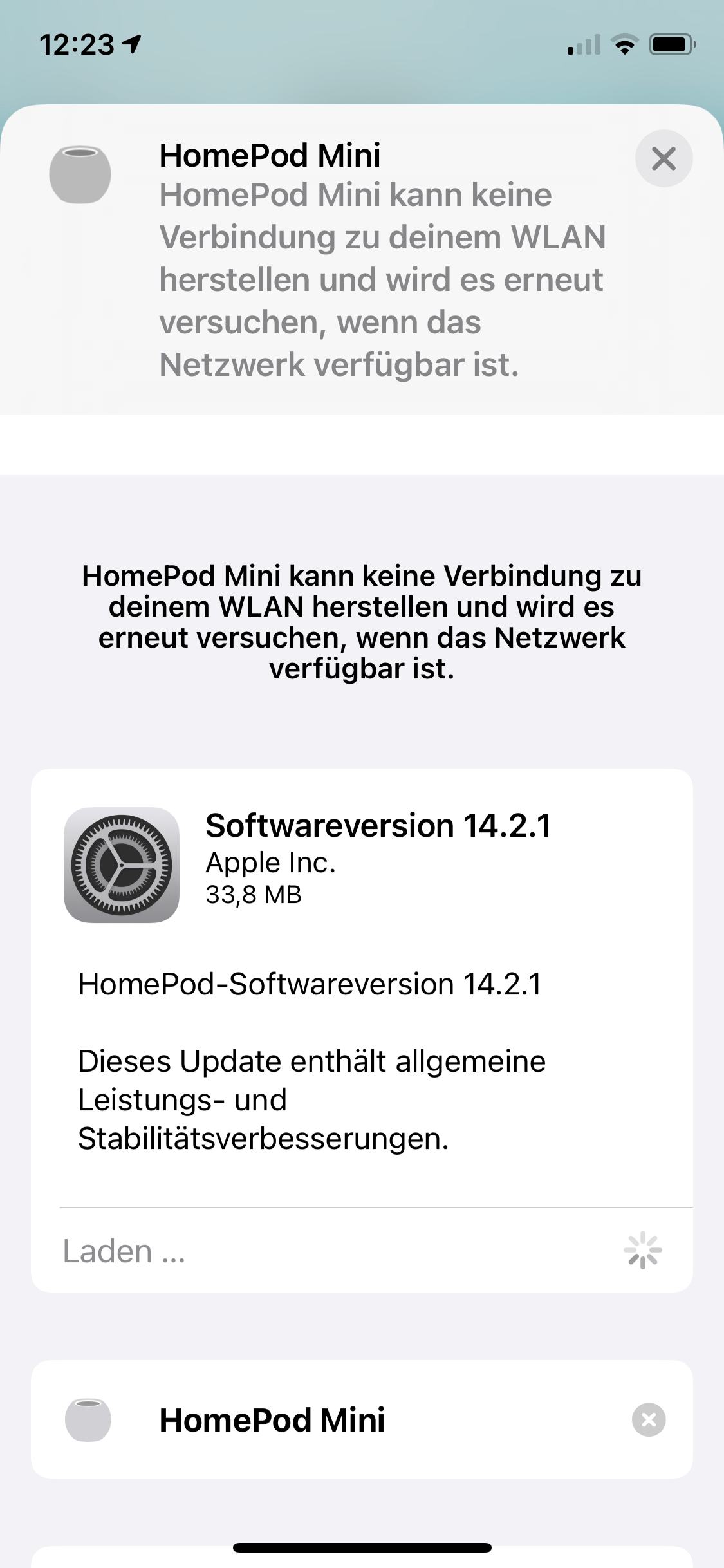 HomePod mini can't connect to Wifi after … Apple Community