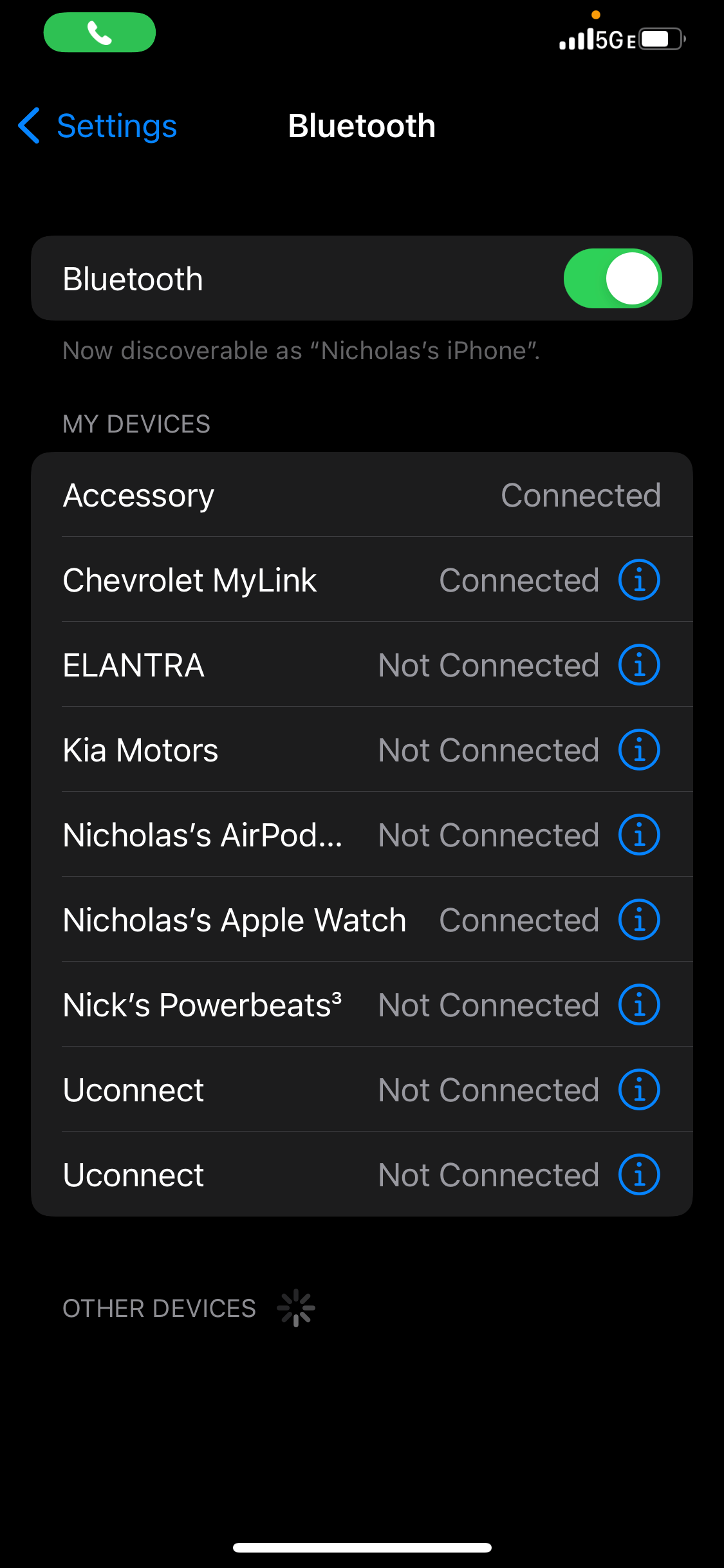 Bluetooth connected to unknown accessory Apple Community