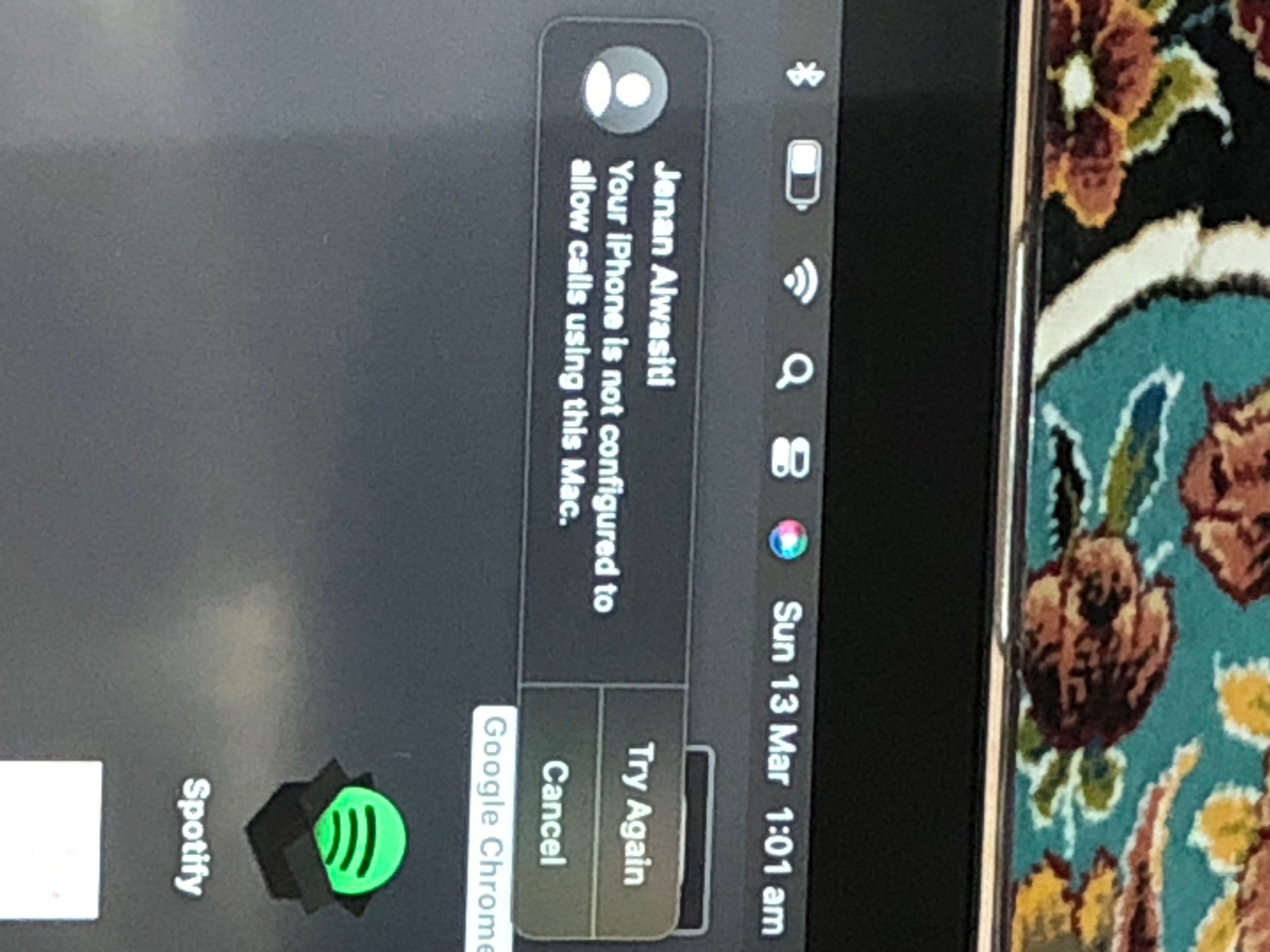 Why does my MacBook say “your iPhone is n… Apple Community