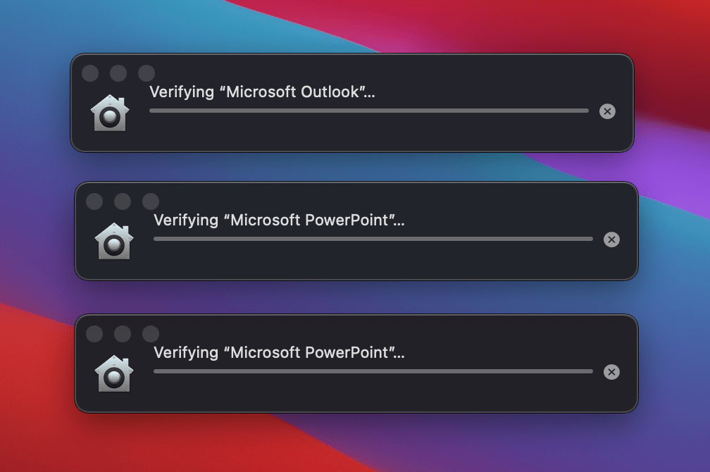 Can't close a "verifying" core services U… Apple Community