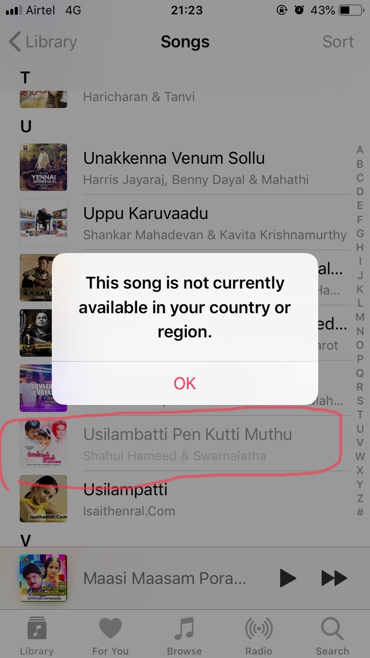 Music unavailable Apple Community