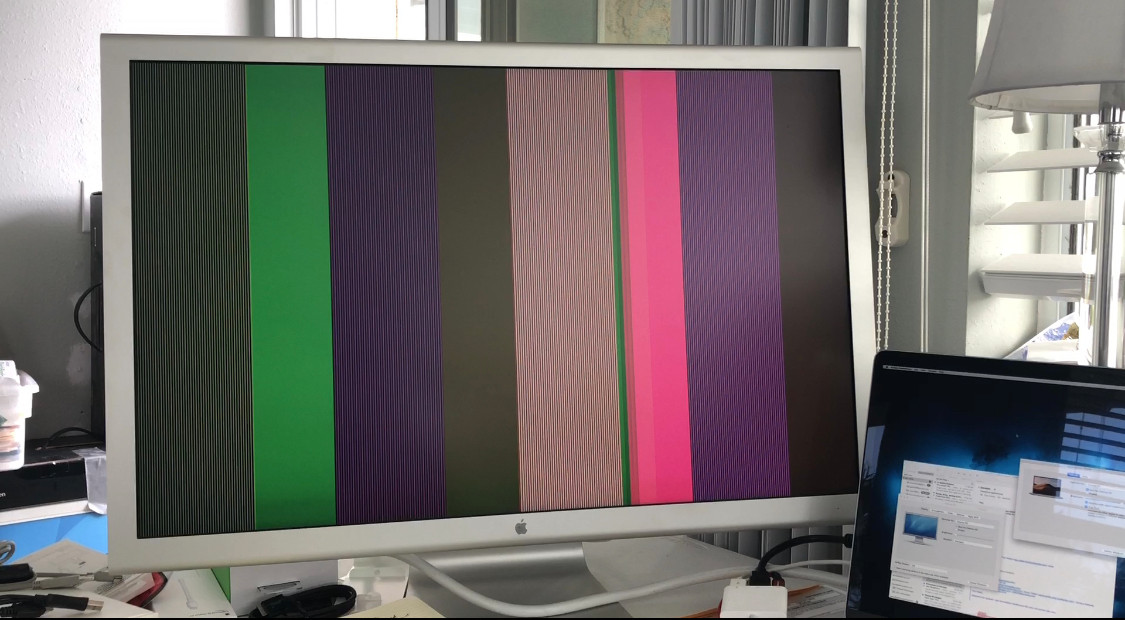 Connecting Apple Cinema HD 30" to MacBook… Apple Community