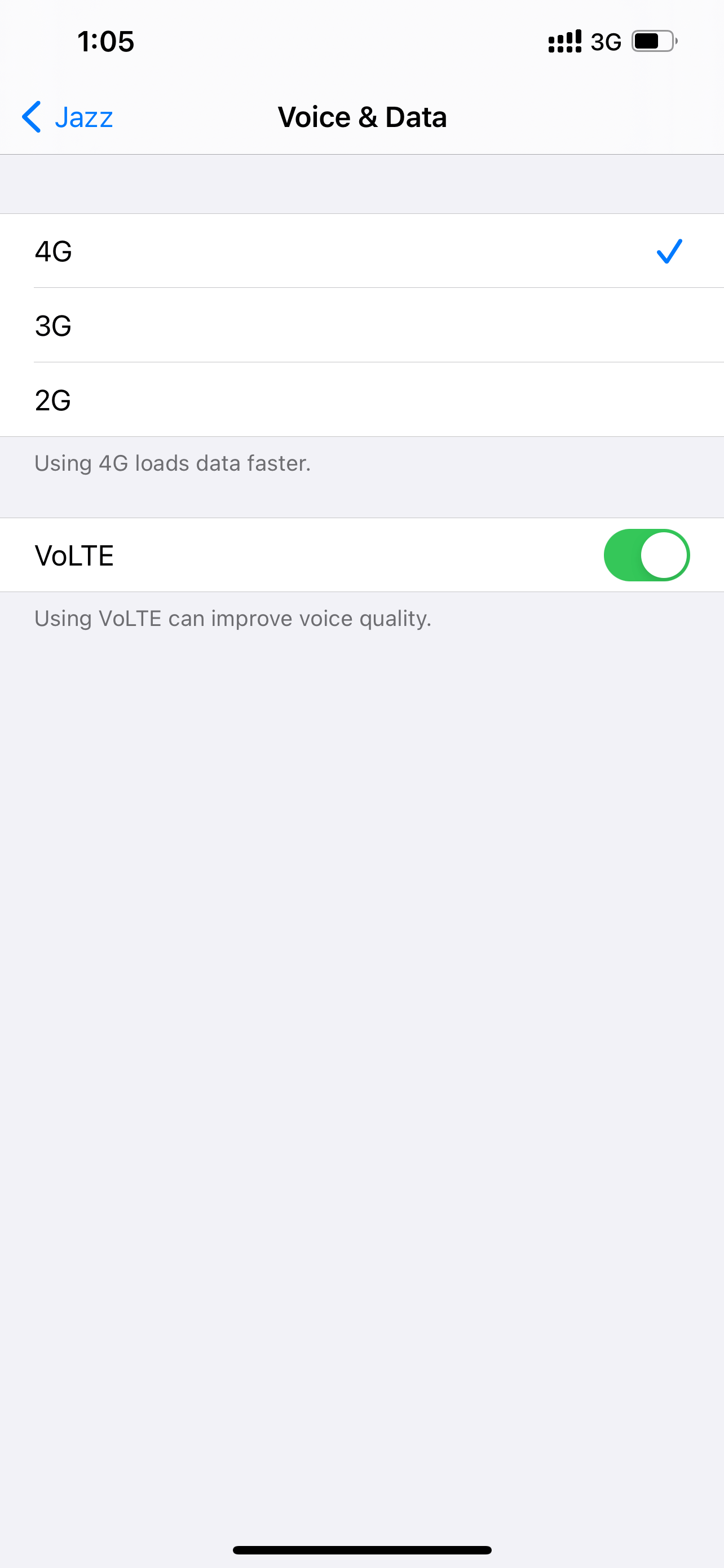 Jazz 4G problem on iPhone Apple Community