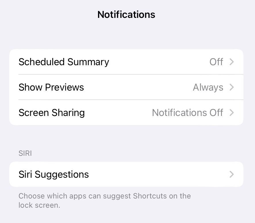 Specific Notifications Not Working On iOS… Apple Community