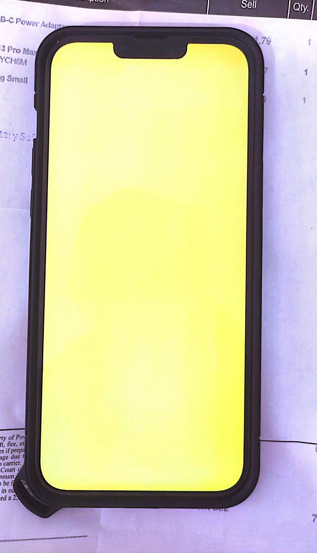 Why is my screen yellow? Apple Community