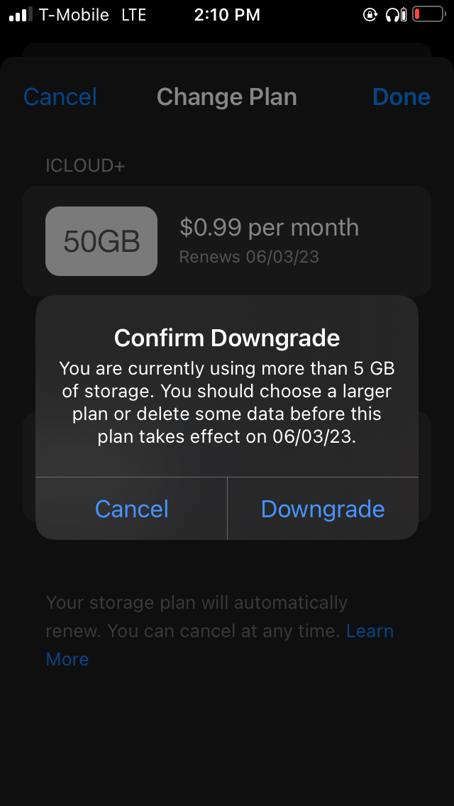 Icloud subscription Apple Community