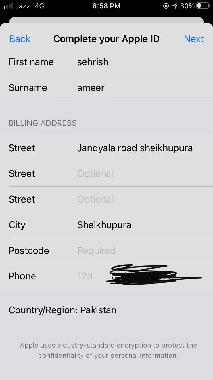 what is postcode for my current location Apple Community