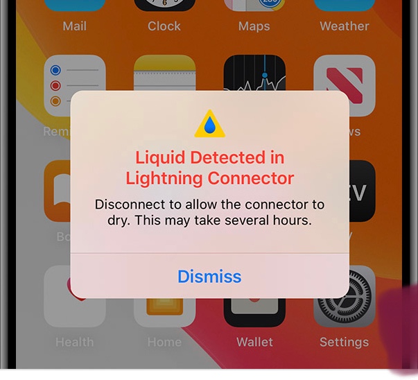 Ways To Fix Liquid Detected In Lightning Connector When