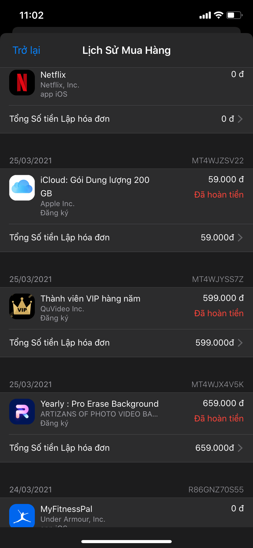Refunds on app purchases Apple Community