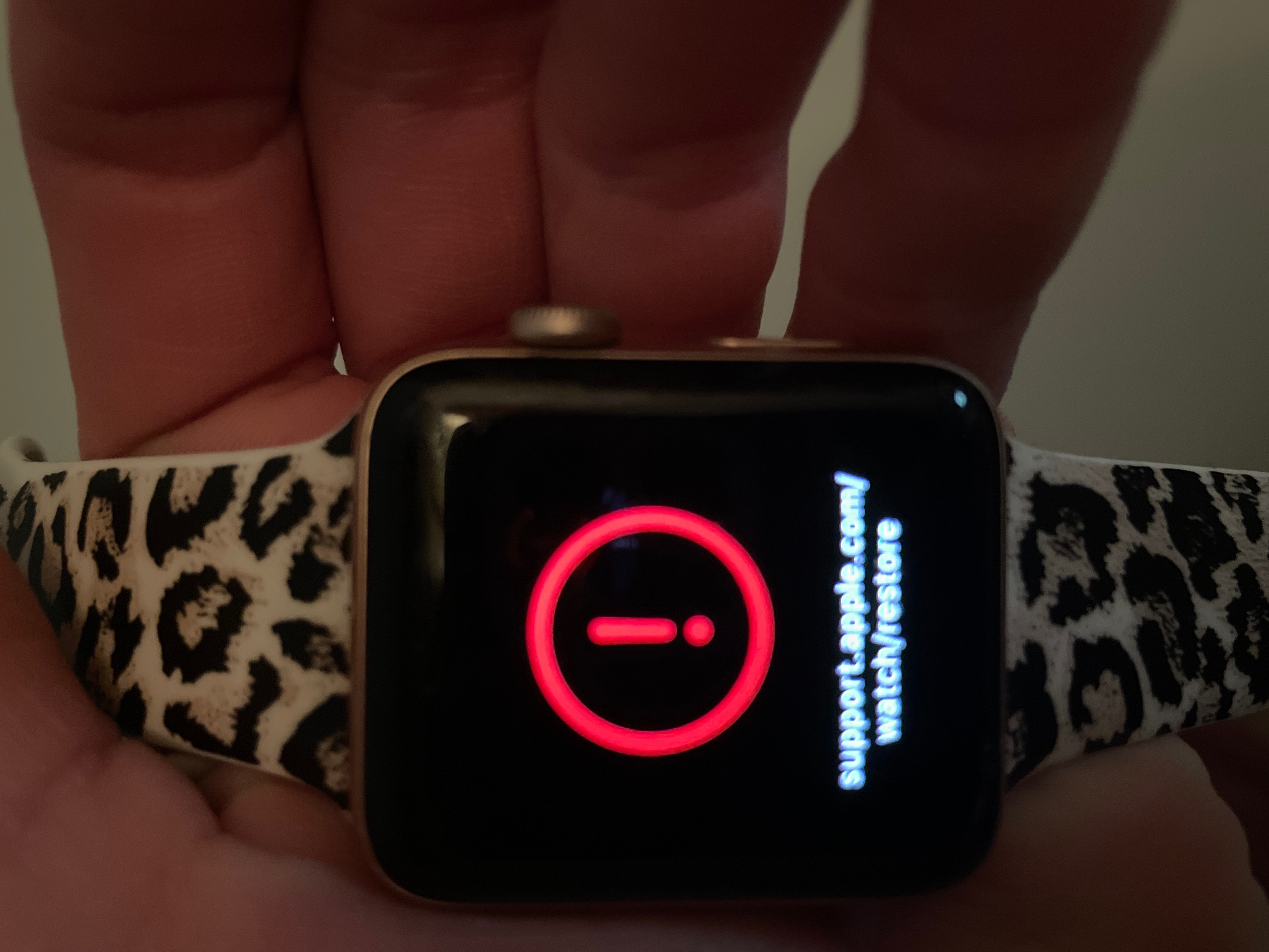 Why does my iPhone watch have a red excla… Apple Community