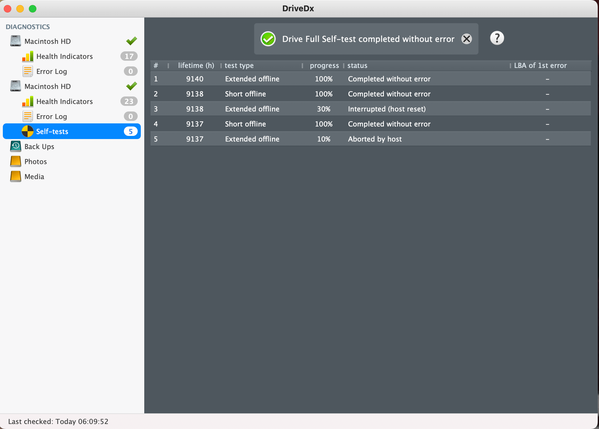 "Storage system verify or repair failed. … Apple Community