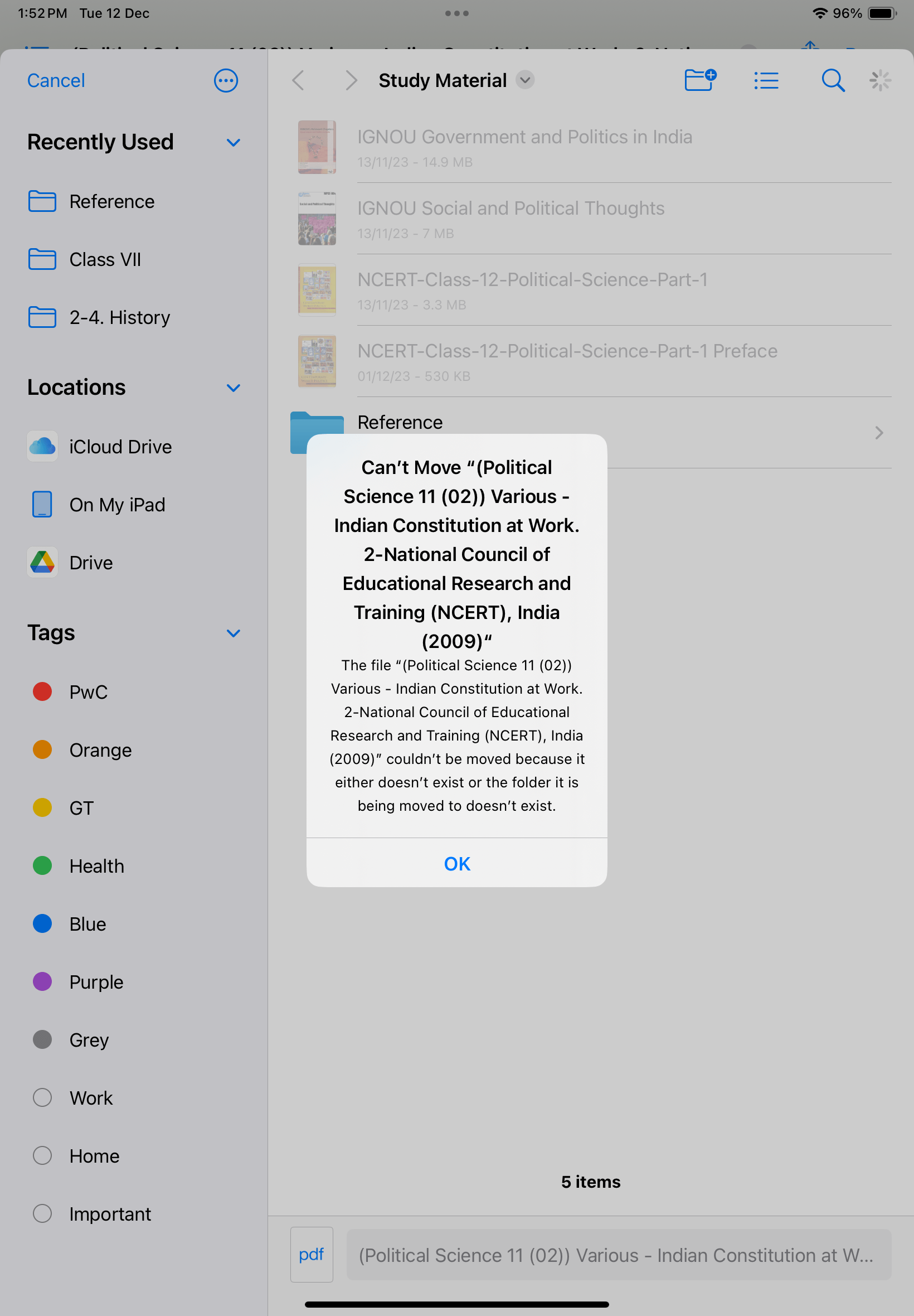 Pencil Annotated PDFs in Files App are er… Apple Community