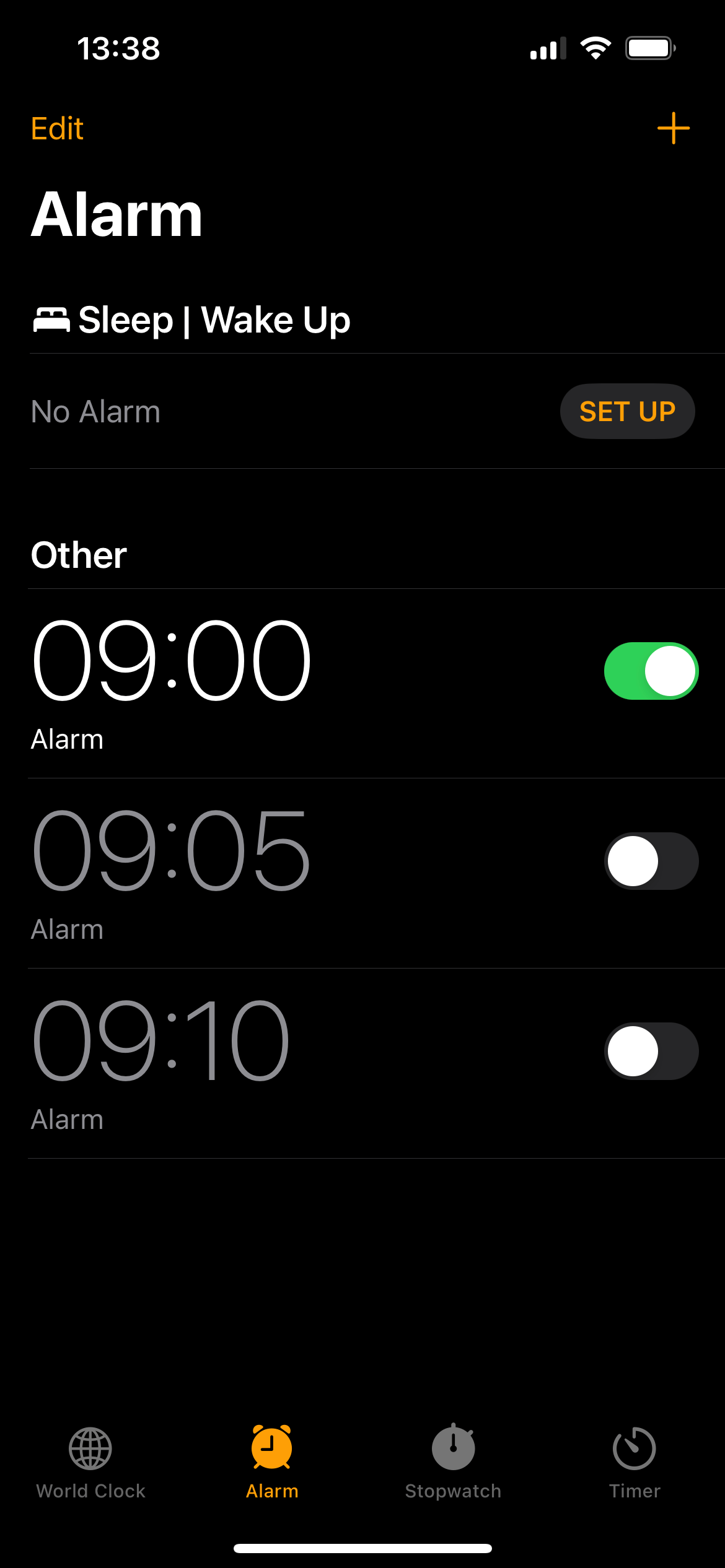 Alarm does not go off Apple Community
