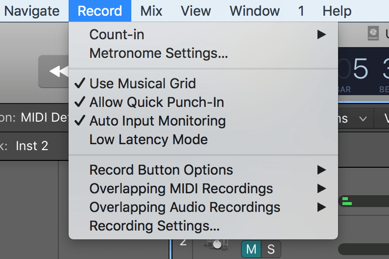 Logic Pro X input monitoring during pla… Apple Community