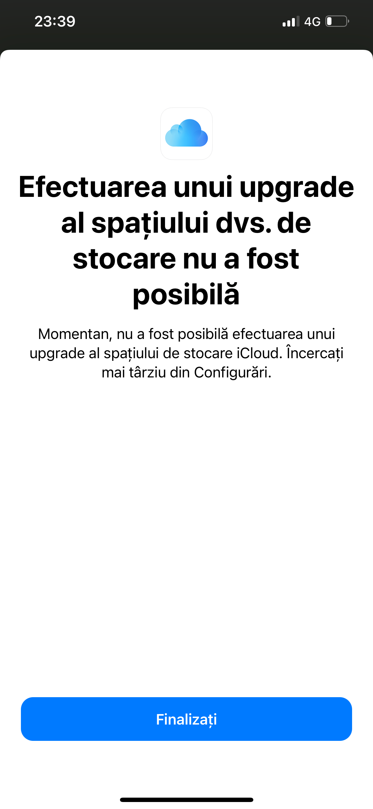 When i try to buy more storage on iCloud … Apple Community