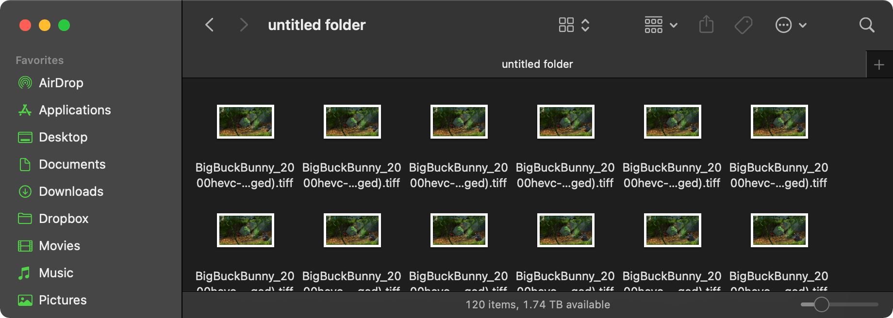 How to extract EVERY frame from video? Apple Community