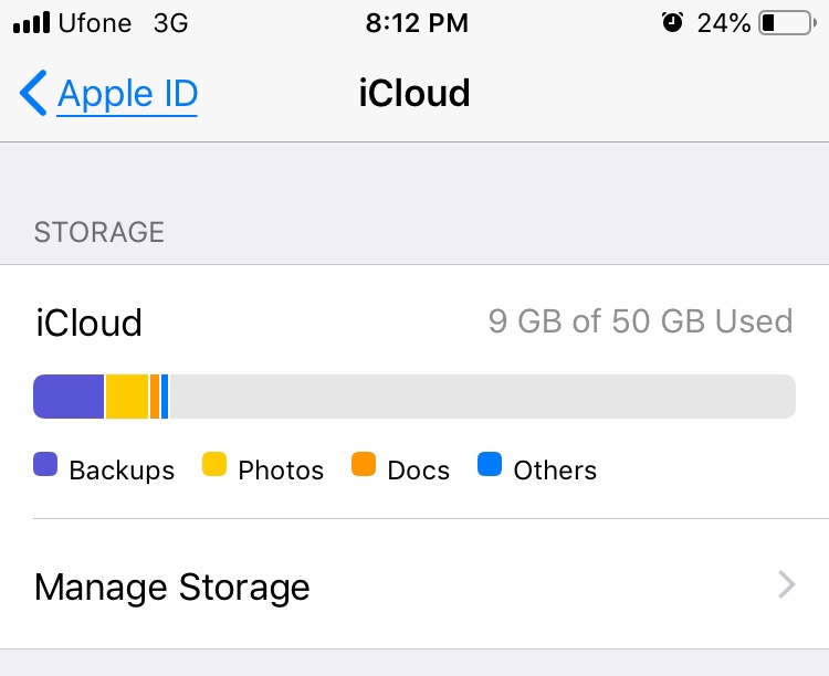 Storage Space Apple Community
