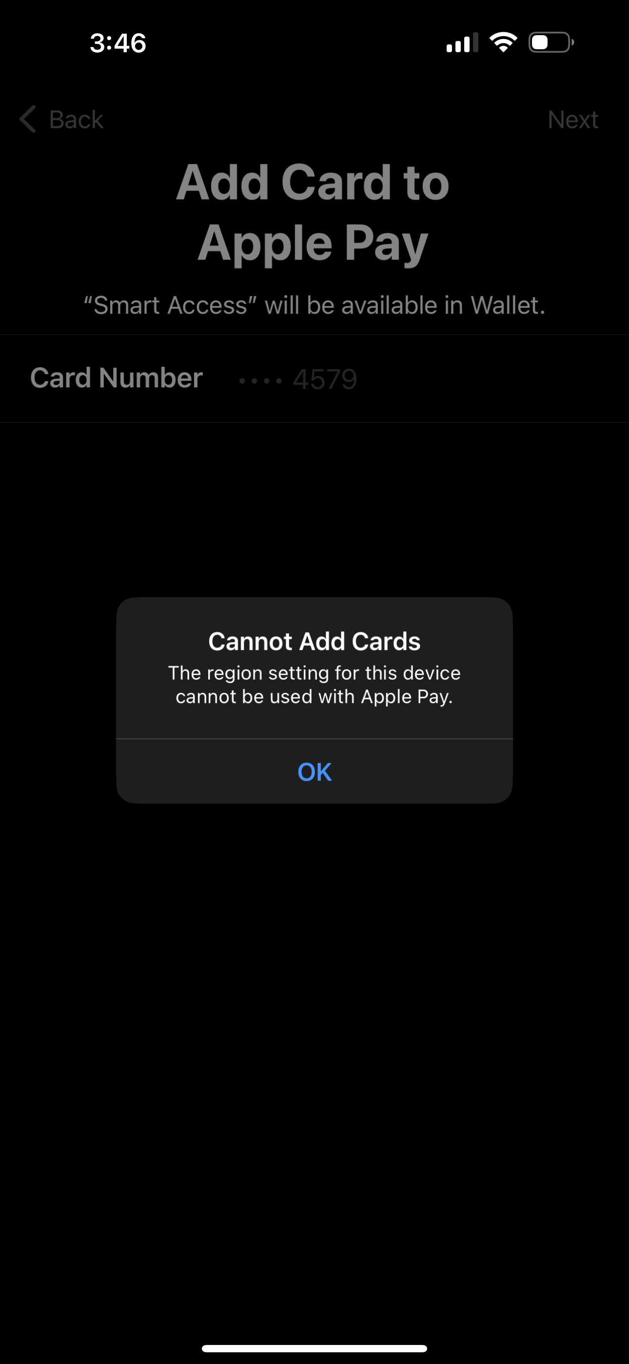 I cannot link my commonwealth bank card h… Apple Community