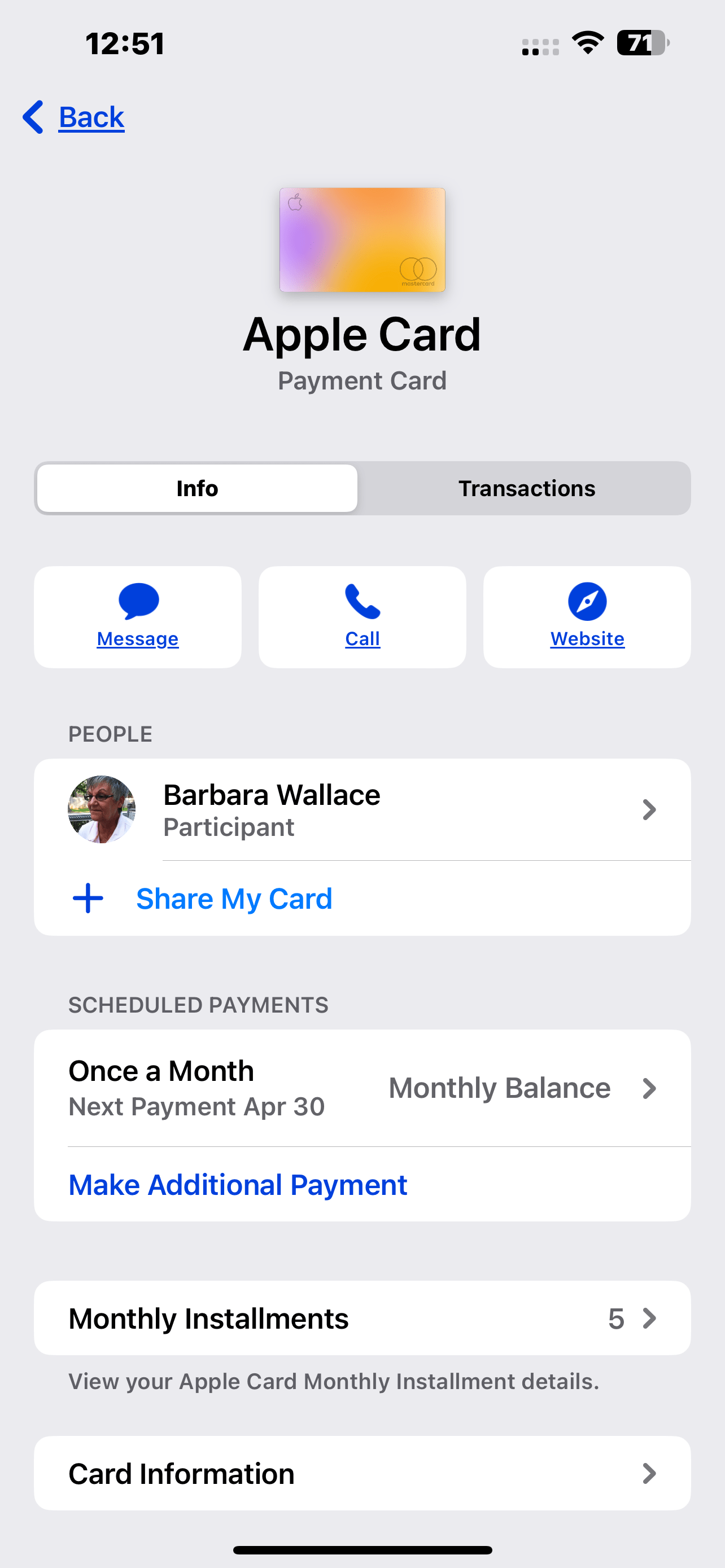 I don’t see savings in my wallet Apple Community