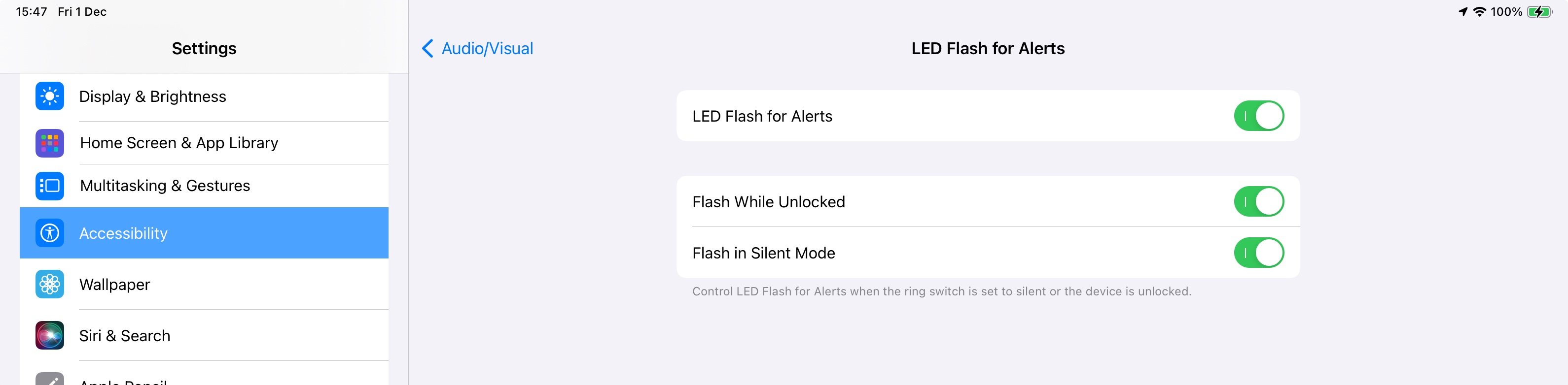 I can't get my ipad to show blink notific… Apple Community