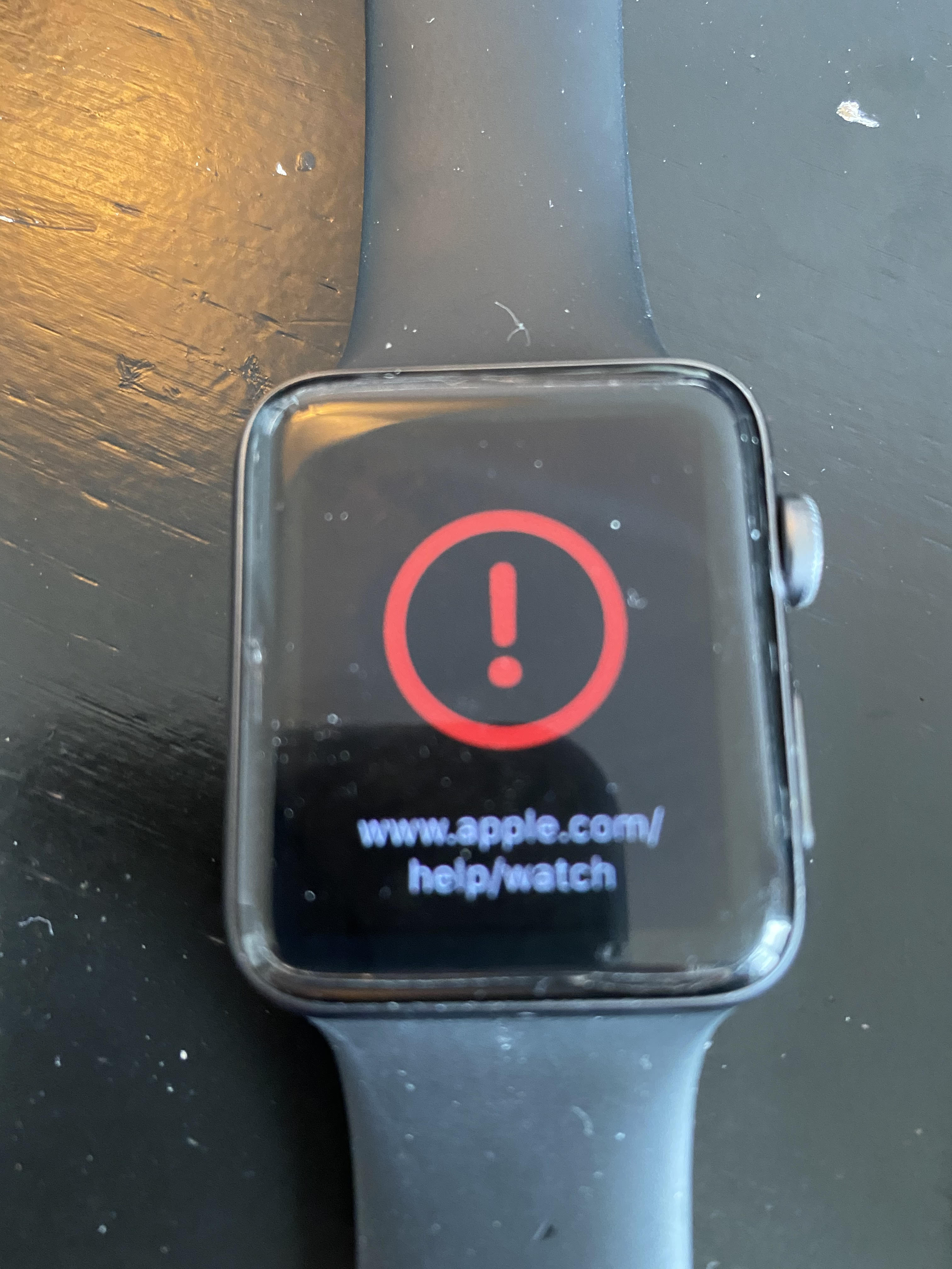 Apple Watch will not start after failed u… Apple Community